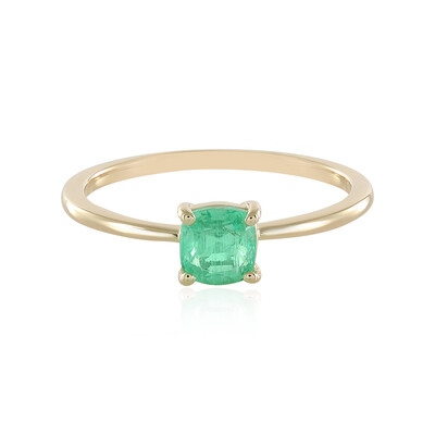 Bague en or et Emeraude de Colombie