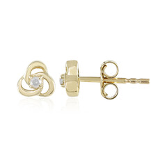 Boucles d'oreilles en or et Diamant I3 (J)