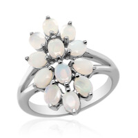 Bague en argent et Opale Welo