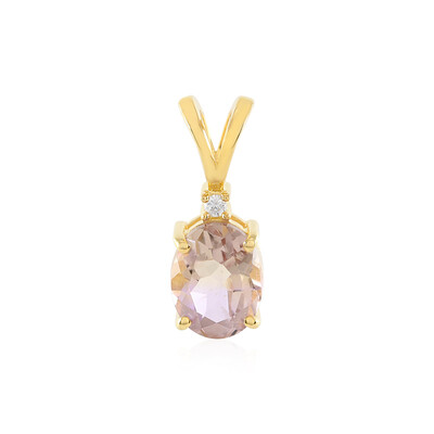 Pendentif en argent et Amétrine