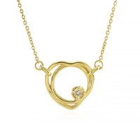 Collier en argent et Diamant I4 (J)