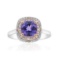 Bague en or et Tanzanite AAA (CIRARI)