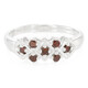 Bague en argent et Diamant fantaisie