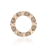 Pendentif en or et Diamant rose de France SI1 d'Argyle 