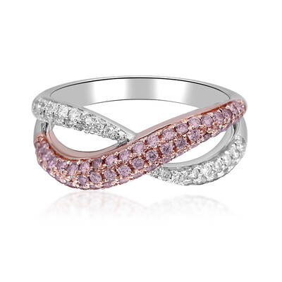 Bague en or et Diamant rose I1 (CIRARI)