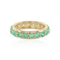 Bague en or et Emeraude de Russie