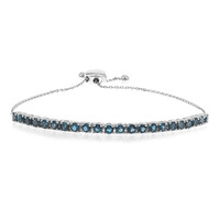 Bracelet en or et Topaze bleu de Londres
