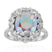 Bague en argent et Quartz Rayon de Lune