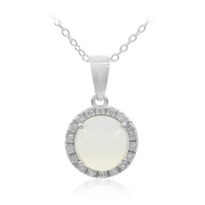 Collier en argent et Opale Welo
