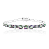 Bracelet en argent et Quartz mystique