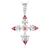 Collier en argent et Tourmaline rose (Dallas Prince Designs)