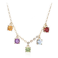 Collier en argent et Grenat
