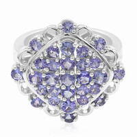 Bague en argent et Tanzanite