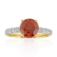 Bague en or et Sphalérite