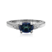 Bague en argent et Topaze Neptune