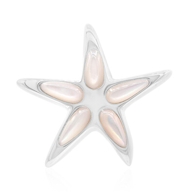 Pendentif en argent et Nacre
