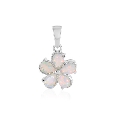 Pendentif en argent et Opale Welo