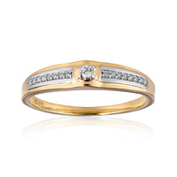Bague en or et Diamant SI1 (H)