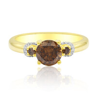 Bague en or et Diamant cognac SI1 d'Argyle (Mark Tremonti)