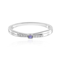 Bague en argent et Tanzanite