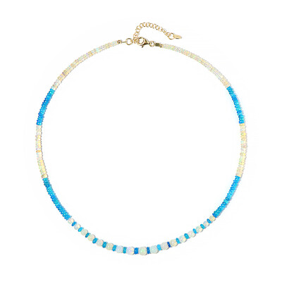 Collier en argent et Opale Welo