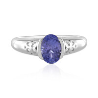 Bague en argent et Tanzanite (Adela Silber)