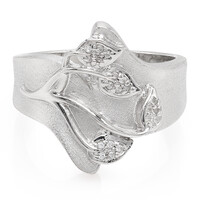 Bague en argent et Zircon