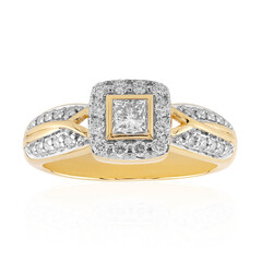 Bague en or et Diamant IF (D)