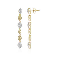 Boucles d'oreilles en argent et Zircon