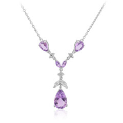 Collier en argent et Améthyste