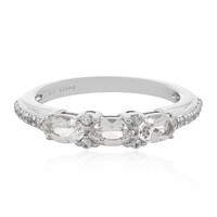 Bague en argent et Danburite