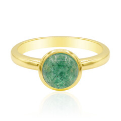 Bague en argent et Aventurine