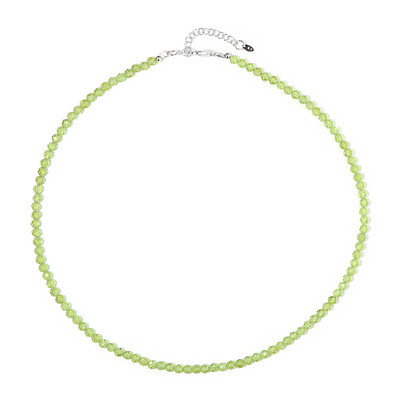 Collier en argent et Péridot