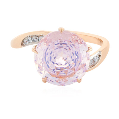 Bague en or et Quartz Fleur de Lys (PHANTASIA)