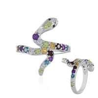 Bague en argent et Péridot
