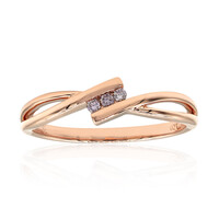 Bague en or et Diamant rose I3 d'Argyle (Mark Tremonti)