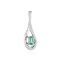 Pendentif en argent et Emeraude de Russie