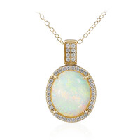 Collier en argent et Opale Welo