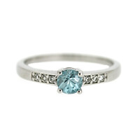 Bague en argent et Zircon de Ratanakiri