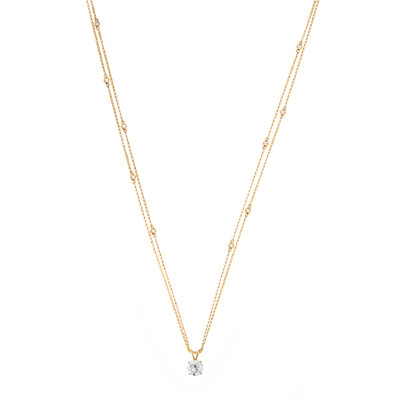 Collier en or et Diamant SI2 (H) (CIRARI)