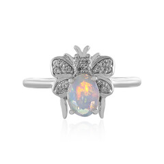 Bague en argent et Opale Welo