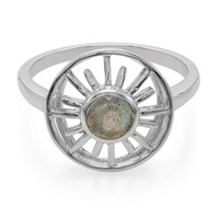 Bague en argent et Spectrolite