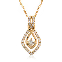 Collier en or et Diamant Flawless (F) (LUCENT DIAMONDS)