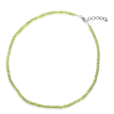 Collier en argent et Péridot