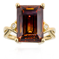 Bague en or et Sphalérite (AMAYANI)