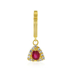 Pendentif en argent et Rubis de Bemainty