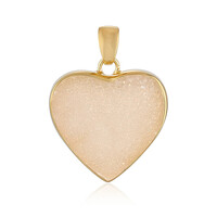 Pendentif en argent et Agate Druzy (Bali Barong)