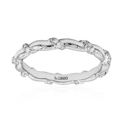Bague en platine et Diamant SI2 (G)