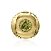 Pendentif en or et Diamant VS1 jaune