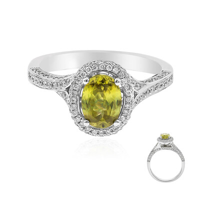 Bague en or et Sphène (CIRARI)